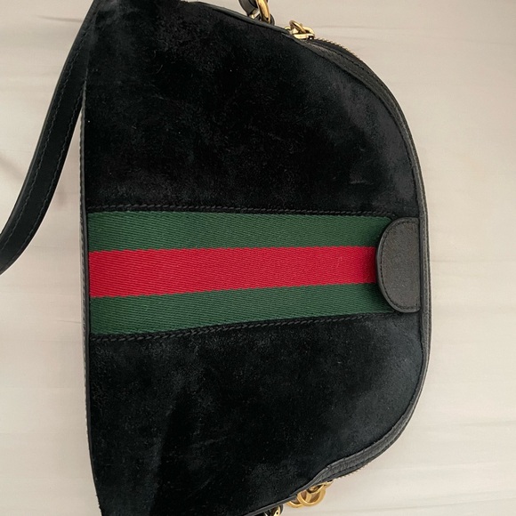 Gucci suede cross bag - Picture 12 of 14